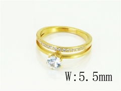 HY Wholesale Popular Rings Jewelry Stainless Steel 316L Rings-HY19R1246HHA