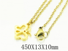 HY Wholesale Necklaces Stainless Steel 316L Jewelry Necklaces-HY74N0108JLS