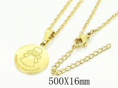 HY Wholesale Necklaces Stainless Steel 316L Jewelry Necklaces-HY74N0085LA