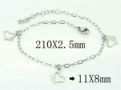 HY Wholesale Bracelets 316L Stainless Steel Jewelry Bracelets-HY39B0832HLW