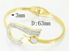 HY Wholesale Bangles Jewelry Stainless Steel 316L Fashion Bangle-HY09B1213HLS