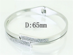 HY Wholesale Bangles Jewelry Stainless Steel 316L Fashion Bangle-HY80B1636HQQ