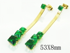 HY Wholesale Earrings 316L Stainless Steel Popular Jewelry Earrings-HY91E0477HEE