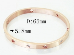 HY Wholesale Bangles Jewelry Stainless Steel 316L Fashion Bangle-HY09B1246HKS