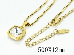 HY Wholesale Necklaces Stainless Steel 316L Jewelry Necklaces-HY80N0636LS