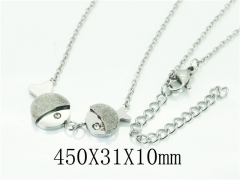 HY Wholesale Necklaces Stainless Steel 316L Jewelry Necklaces-HY36N0057MW