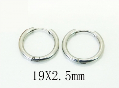 HY Wholesale Earrings 316L Stainless Steel Popular Jewelry Earrings-HY72E0056HLU