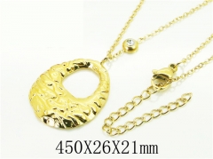 HY Wholesale Necklaces Stainless Steel 316L Jewelry Necklaces-HY92N0470HIX