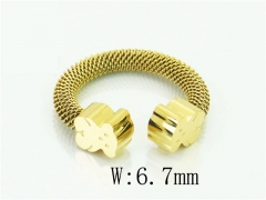 HY Wholesale Popular Rings Jewelry Stainless Steel 316L Rings-HY90R0107HHX