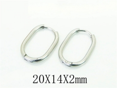HY Wholesale Earrings 316L Stainless Steel Popular Jewelry Earrings-HY75E0045JE