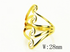 HY Wholesale Popular Rings Jewelry Stainless Steel 316L Rings-HY16R0544MT