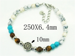 HY Wholesale Bracelets 316L Stainless Steel Jewelry Bracelets-HY41B0090HHU