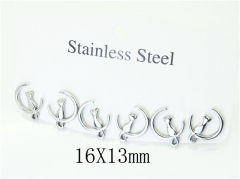 HY Wholesale Earrings 316L Stainless Steel Popular Jewelry Earrings-HY54E0173HHW
