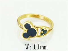HY Wholesale Popular Rings Jewelry Stainless Steel 316L Rings-HY19R1260HCC