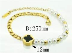 HY Wholesale Bracelets 316L Stainless Steel Jewelry Bracelets-HY80B1592NW