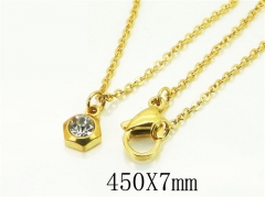 HY Wholesale Necklaces Stainless Steel 316L Jewelry Necklaces-HY74N0123JO