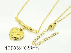HY Wholesale Necklaces Stainless Steel 316L Jewelry Necklaces-HY92N0478HIQ