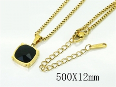 HY Wholesale Necklaces Stainless Steel 316L Jewelry Necklaces-HY80N0637LW