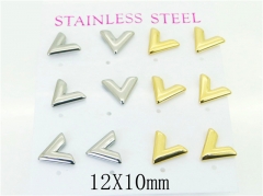 HY Wholesale Earrings 316L Stainless Steel Popular Jewelry Earrings-HY59E1196HJL