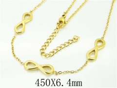 HY Wholesale Necklaces Stainless Steel 316L Jewelry Necklaces-HY36N0070PD