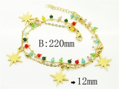 HY Wholesale Bracelets 316L Stainless Steel Jewelry Bracelets-HY24B0169PB