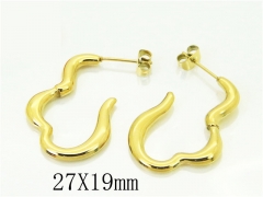 HY Wholesale Earrings 316L Stainless Steel Popular Jewelry Earrings-HY80E0706NLA