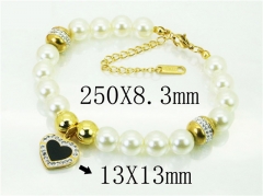 HY Wholesale Bracelets 316L Stainless Steel Jewelry Bracelets-HY80B1647OD