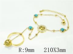 HY Wholesale Bracelets 316L Stainless Steel Jewelry Bracelets-HY32B0831HJL