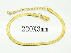 HY Wholesale Bracelets 316L Stainless Steel Jewelry Bracelets-HY39B0814IE