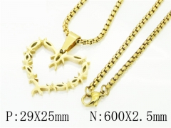 HY Wholesale Necklaces Stainless Steel 316L Jewelry Necklaces-HY09N1417PQ