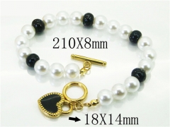 HY Wholesale Bracelets 316L Stainless Steel Jewelry Bracelets-HY80B1578NE
