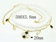 HY Wholesale Necklaces Stainless Steel 316L Jewelry Necklaces-HY80N0669HWL
