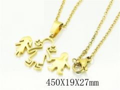 HY Wholesale Necklaces Stainless Steel 316L Jewelry Necklaces-HY74N0106LW