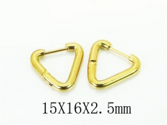 HY Wholesale Earrings 316L Stainless Steel Popular Jewelry Earrings-HY75E0010JLS