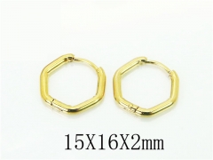 HY Wholesale Earrings 316L Stainless Steel Popular Jewelry Earrings-HY75E0016JLD