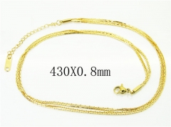 HY Wholesale Necklaces Stainless Steel 316L Jewelry Necklaces-HY09N1372HHS