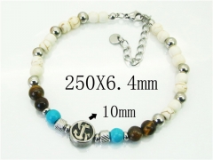 HY Wholesale Bracelets 316L Stainless Steel Jewelry Bracelets-HY41B0086HHG