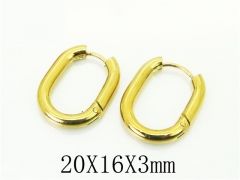 HY Wholesale Earrings 316L Stainless Steel Popular Jewelry Earrings-HY75E0064LW