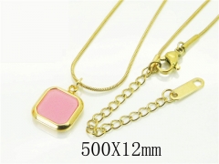 HY Wholesale Necklaces Stainless Steel 316L Jewelry Necklaces-HY59N0420MLS