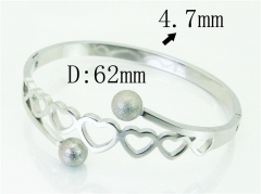 HY Wholesale Bangles Jewelry Stainless Steel 316L Fashion Bangle-HY19B1072HJQ