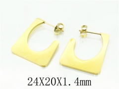 HY Wholesale Earrings 316L Stainless Steel Popular Jewelry Earrings-HY80E0700LQ