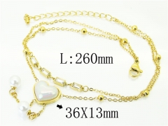 HY Wholesale Bracelets 316L Stainless Steel Jewelry Bracelets-HY32B0777HQQ