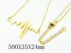 HY Wholesale Necklaces Stainless Steel 316L Jewelry Necklaces-HY36N0051NW