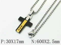 HY Wholesale Necklaces Stainless Steel 316L Jewelry Necklaces-HY41N0106HOQ