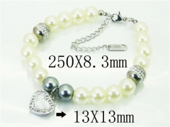 HY Wholesale Bracelets 316L Stainless Steel Jewelry Bracelets-HY80B1644NE