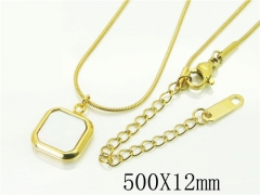 HY Wholesale Necklaces Stainless Steel 316L Jewelry Necklaces-HY59N0416MLE