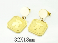 HY Wholesale Earrings 316L Stainless Steel Popular Jewelry Earrings-HY80E0739ML