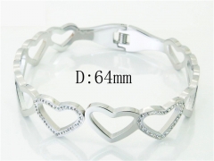 HY Wholesale Bangles Jewelry Stainless Steel 316L Fashion Bangle-HY09B1215HJS