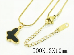 HY Wholesale Necklaces Stainless Steel 316L Jewelry Necklaces-HY59N0385MLV
