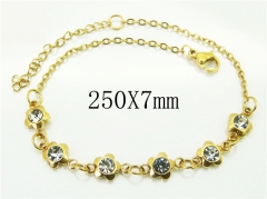 HY Wholesale Bracelets 316L Stainless Steel Jewelry Bracelets-HY91B0382PX
